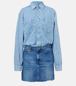 Джинсовое мини-платье 7 For All Mankind, Ipanema