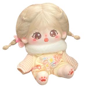 Хлопковая кукла MIA Dolls плюшевая кукла высота 20см длина 22см COTTON PLANET