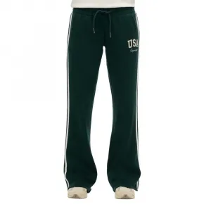 Джоггеры Superdry Athletic Essential Flare Fit, зеленый