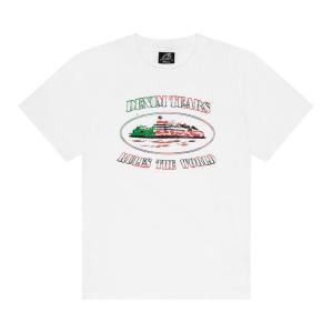 Футболка Denim Tears x Cortiez Cortears Og Alcatraz Tee, белый