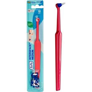 Кисть Interspace Medium с 12 насадками разных цветов, Tepe