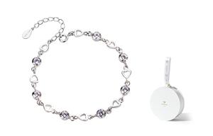 WINY Серебряный браслет 999 пробы для женщин Silver