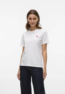 Базовая футболка PAULINA GA JRS NOOS Vero Moda, белый