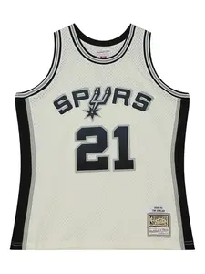 Топ Spurs 1998 Tim Duncan Mitchell & Ness, белый