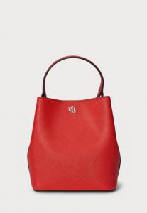 Сумка Lauren Ralph Lauren CROSSHATCH SMALL REESE BUCKET BAG, Bright Vermillion/Red
