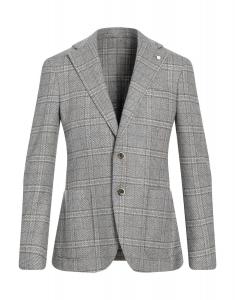 Блейзер Luigi Bianchi Mantova, серый