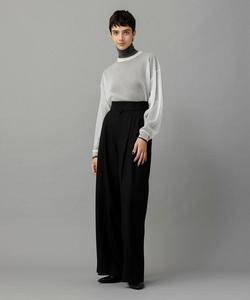 Прозрачный трикотажный топ