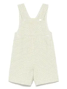 Комбинезон в клетку Siola, зеленый