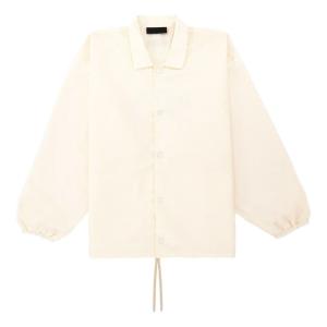 Куртка Fear of God Essentials FW23 Coaches Jacket 'Cloud Dancer', бежевый