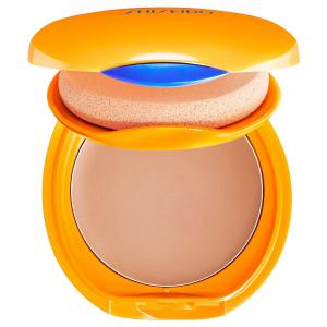Тональный крем для лица sun care tanning compact Shiseido, honey, вес 12 гр.
