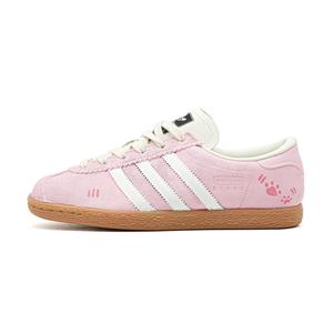 Adidas Originals Кроссовки Stadt German Army Trainers Unisex Low top Pink Upper With White Stripes And Brown Sole