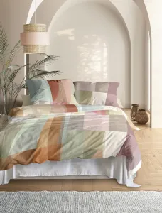 Комплект постельного белья Mako-Satin Wave 8592, цвет мульти, размер 135x200+80x80 Irisette