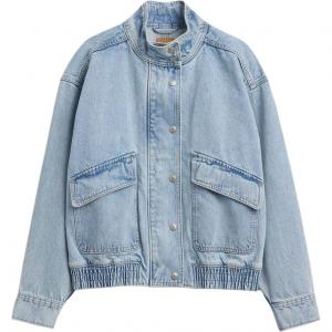 GAP Джинсовая куртка женская Light Washed Moderate