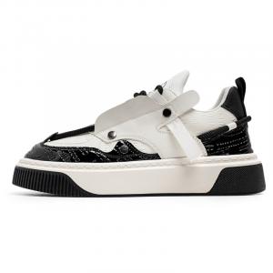 Скользостойкие износостойкие мужские низкие кеды Casual AD, белый