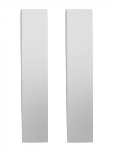 Adeliás Женские серьги - серьги-кольца на шарнирах из нержавеющей стали серебристого цвета