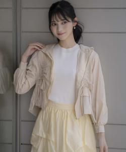 Горная парка с затягивающимся шнурком и шайбой Noela, цвет Beige