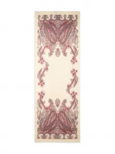 Шарф с принтом пейсли ETRO, нейтральный