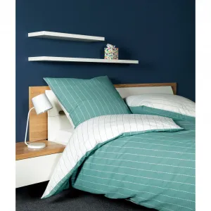 Постельное белье Janine «TANGO20020 16 155x200, 80x80», на молнии, цвет mineralgrün