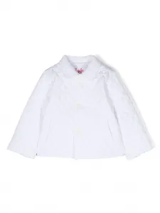 Стеганая куртка на пуговицах Il Gufo, белый