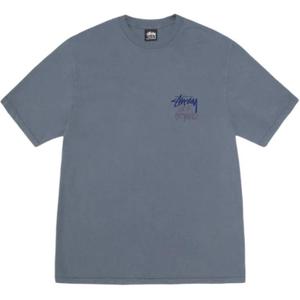 Футболка Look Beyond с пигментной окраской Stussy, синий