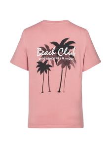 Футболка кораллового цвета Beach Time