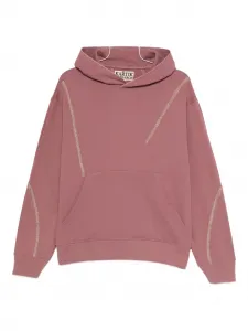 Худи с вышивкой Kartik Research, розовый