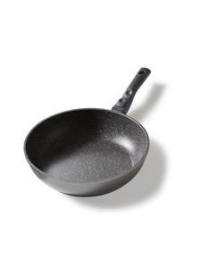 Кастрюля со съемной ручкой | без крышки, черного цвета (ручка съемная) Stoneline, Ø 28 см