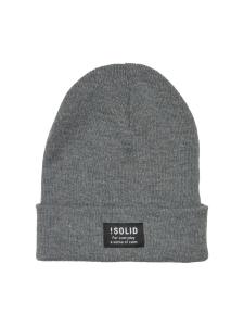 Шапочка !Solid Irwin, темно-серый