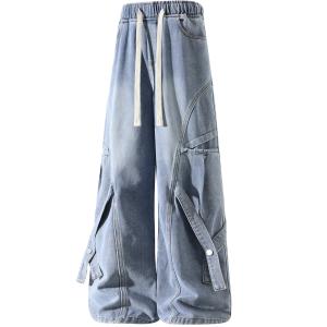 Джинсы Unisex Moderate Straight Fit X1617, синий