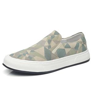 I.30 Низкие мужские кроссовки для скейтбординга, цвет армейский зеленый