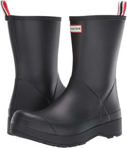 Мужские полусапоги Hunter Play Mid для дождя, черный