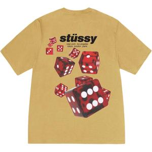 Футболка Stüssy Rollers Stussy, желтый