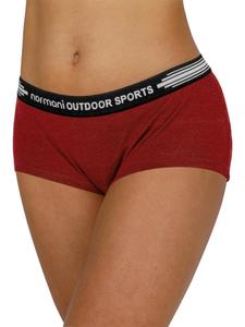Трусы Normani Outdoor Sports 3er Pack Damen Merino Boxershorts „Morwell“, красный