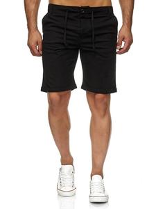 Тканевые шорты RESLAD Shorts Baumwollhose, черный