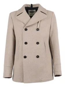 Двубортное пальто-пиджак Camplin, нейтральный