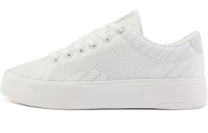 Кроссовки для скейтборда унисекс с низким верхом белого цвета Kappa, цвет Korean White