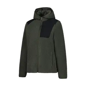 Женская флисовая куртка из горной овчины Mountain Pro, зеленый