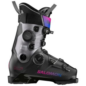 Женские горнолыжные ботинки Salomon S Pro Supra Dual BOA 115 W, черный/гематит/свекла
