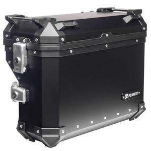 Боковой алюминиевый кофр FC-Moto terreno evo 36 l справа с вырезом, Black