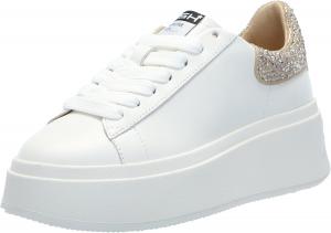 Кроссовки ASH Maya Platform с металлическим акцентом, белый