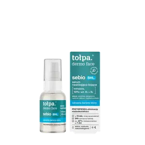 Увлажняющая и успокаивающая сыворотка для лица, 30 мл Tołpa Dermo face sebio bhl