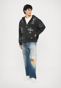 Толстовка Barrow ZIP HOODIE UNISEX, Asphalt/Grey