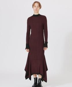 Многослойное вязаное платье Loveless, цвет Red