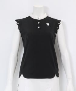 Пуловер с рукавами-фестонами и защитой от УФ-излучения Archivio, цвет Black (001)