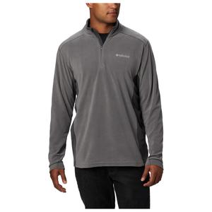 Флисовый свитер Columbia Klamath Range II Half Zip, цвет City Grey/Shark