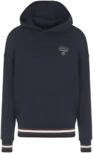 Толстовка с капюшоном Armani Exchange мужская, хлопковый френч терри