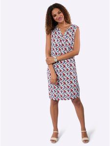 Платье с принтом небесно-голубого и клубничного цветов WITT WEIDEN