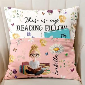 Monosky Подушка для чтения Monosky персонализированная с наполнителем Multicolor