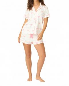 Пижамные шорты Tini Time цвета слоновой кости Pj Salvage, слоновая кость