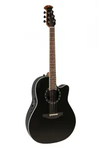 Электроакустическая гитара Ovation 2771AX-5-G Standard Balladeer с глубоким вырезом, черная